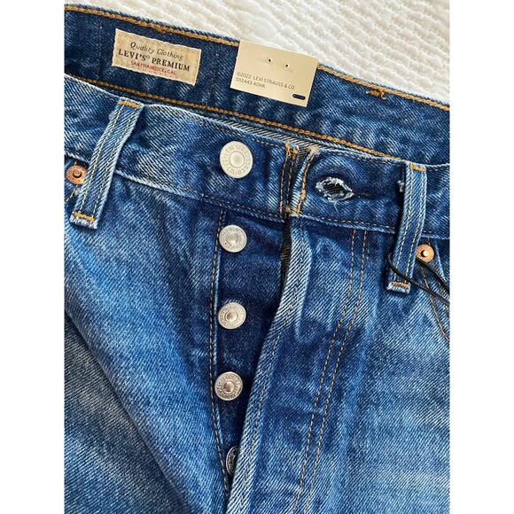 NWT LEVI'S JEANS BLUE - Picture 11 of 14